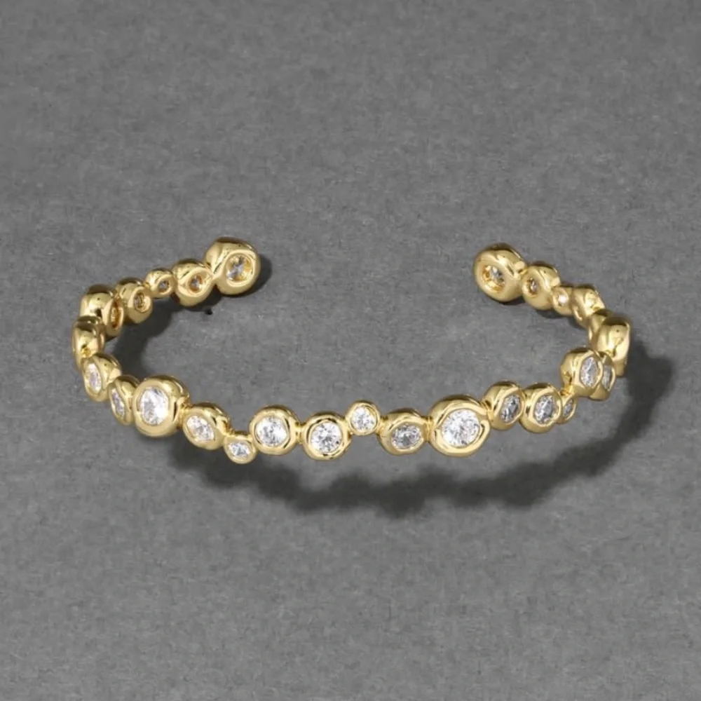 🆕 Alexis Bittar Asterales Gold Skinny Cuff Bracelet- Only 1 left🥳 - Picture 3 of 10